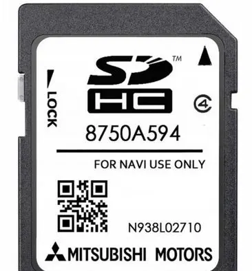 Mitsubishi L200 Navigation maps CD/DVD 8750A594