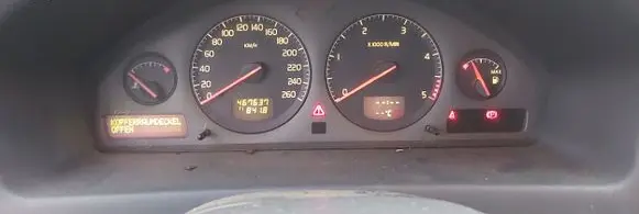 Volvo S60 Speedometer (instrument cluster) 8602474 69294630T 8637996