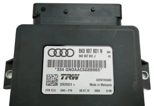 Audi A4 S4 B8 8K Hand brake control module 8K0907801N