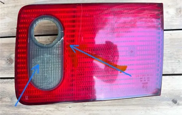 Audi A8 S8 D2 4D Rear/tail lights 4D0945094G