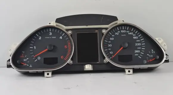 Audi A6 S6 C6 4F Speedometer (instrument cluster) 5550007301