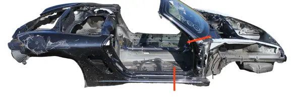 Porsche Boxster 987 Front quarter panel 