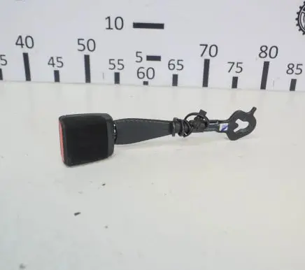 Front seatbelt buckle