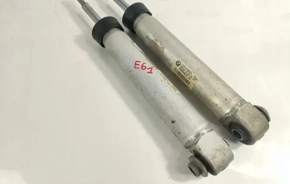BMW 5 E60 E61 Rear shock absorber with coil spring 6766585