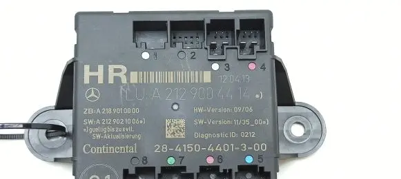 Mercedes-Benz E W212 Door control unit/module A2129004414 2841504401300 A2189010000