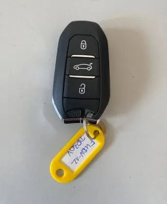 Peugeot 3008 III Ignition key/card 9842119480