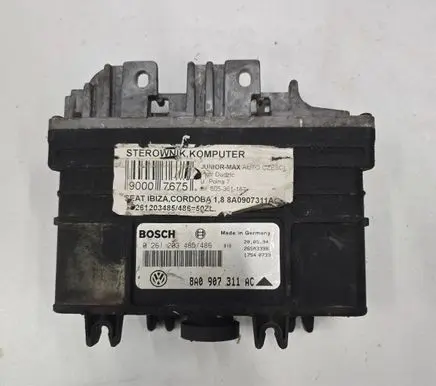 Seat Cordoba (6K) Engine control unit/module 8A0907311AC 26SA3398 0261203485