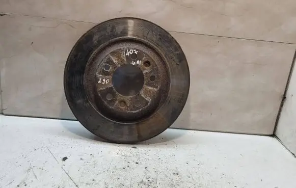 Peugeot 407 Rear brake disc