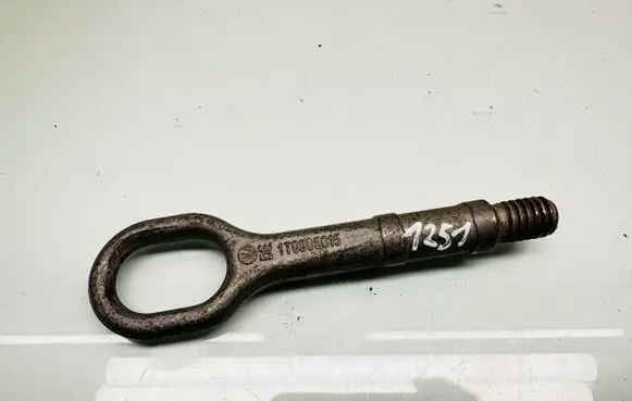 Towing hook eye