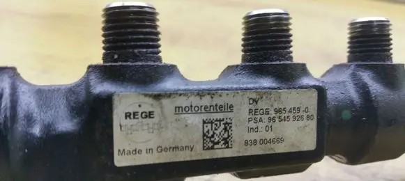 Mini One - Cooper Coupe R56 Fuel main line pipe 9654592680 9655465480