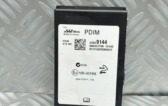 Opel Meriva B Bluetooth control unit module 22829144 688437706 10R031494