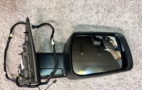 Dodge VAN RAM Front door electric wing mirror 7NA22KXJAA