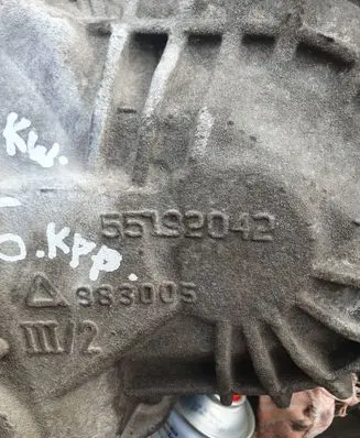 Opel Insignia A Manual 6 speed gearbox 55569882