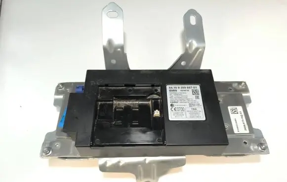 BMW 5 F10 F11 Bluetooth control unit module 9389657