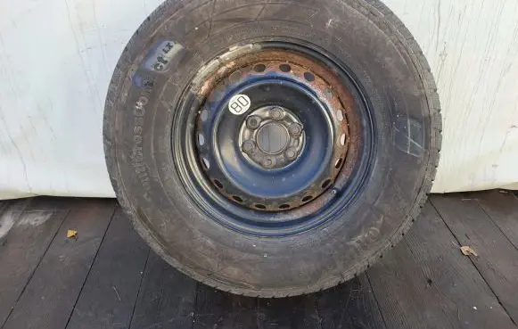 Fiat Ducato R16 spare wheel 