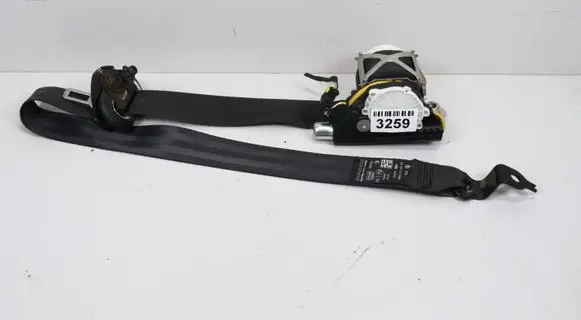 Skoda Fabia Mk2 (5J) Front seatbelt 5J0857701C 34176617 G160913Y636