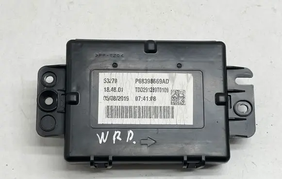 Jeep Wrangler Other control units/modules P68398669AD 63270 TDD291289T0109
