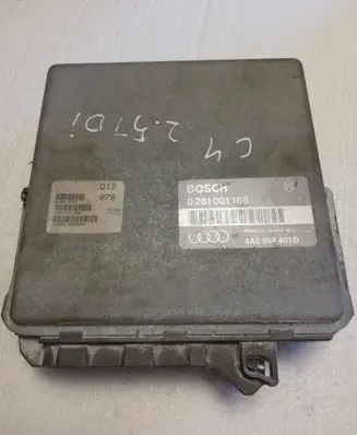 Audi A6 S6 C7 4G Engine control unit/module 4A0907401D 0281001166