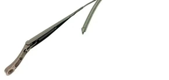 Front wiper blade arm