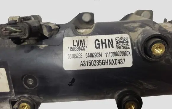 Opel Astra K Intake manifold 55578375 150330437 55485233