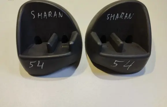 Volkswagen Sharan Parcel shelf load cover mount bracket 7M3868776 7M3868775