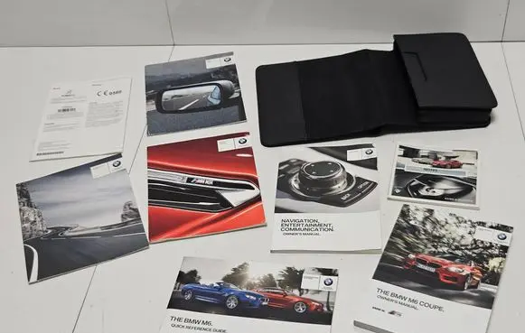 BMW M6 Owners service history hand book 