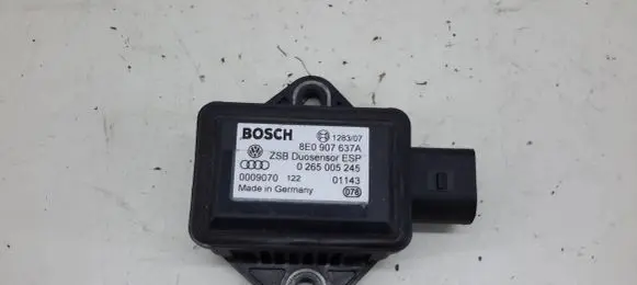 Volkswagen PASSAT B5.5 ESP acceleration yaw rate sensor 8E0907637A 0265005245