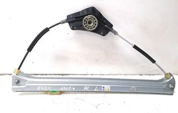 Front door window regulator with motor