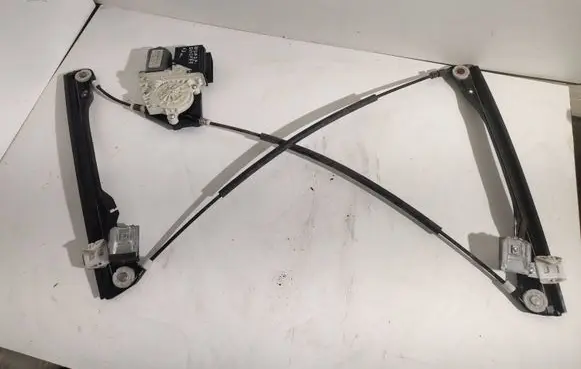 Front door window regulator with motor