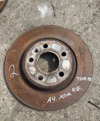 Audi A4 S4 B8 8K Rear brake disc
