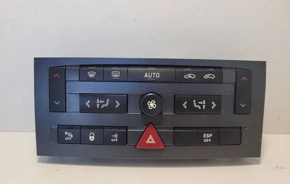 Peugeot 407 Climate control unit 96573322 EVDB0D89A3 965124420