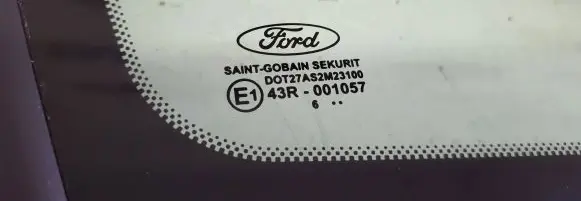 Ford Focus C-MAX Front door vent window glass four-door 43R001057 DOT27AS2M23100