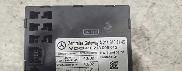 Gateway control module