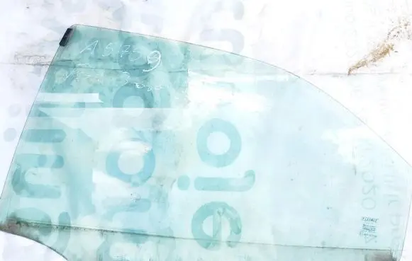 Fiat Bravo - Brava Front door window glass four-door