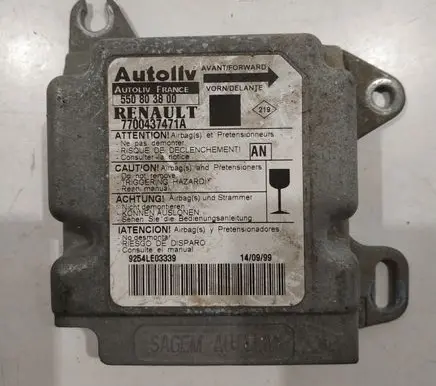 Renault Scenic I Airbag control unit/module 550803800 7700437471A