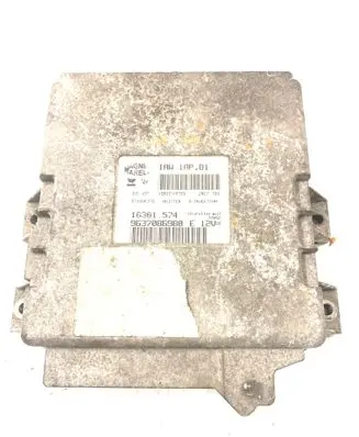 Peugeot 206 Engine control unit/module 9637086980 16301574