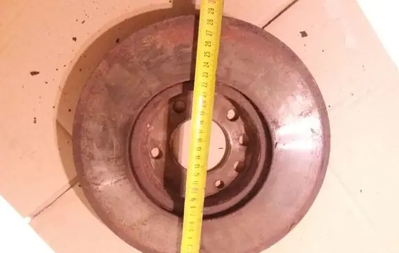 BMW X5 E53 Front brake disc