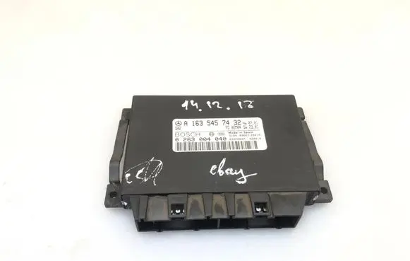 Mercedes-Benz ML W163 Parking PDC control unit/module A1635457432 0263004040
