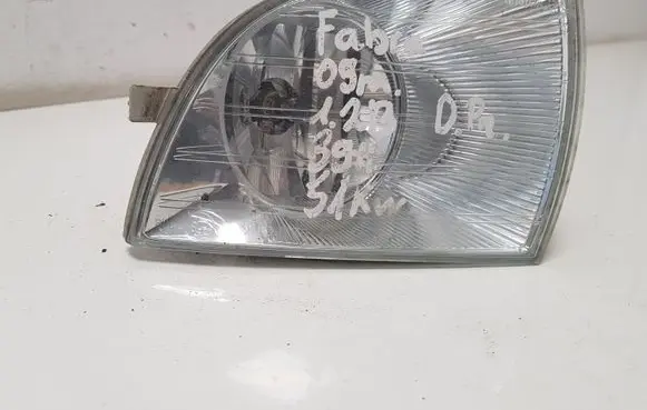 Skoda Fabia Mk2 (5J) Front fog light 5J0941899 5J0941701