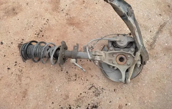 Nissan Qashqai Front wheel hub spindle knuckle