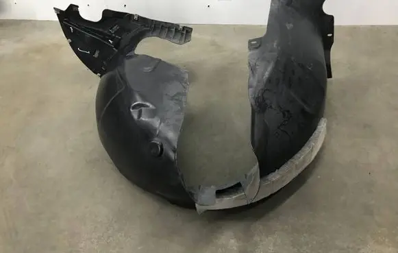 Audi A1 Front wheel arch liner splash guards 82A809957