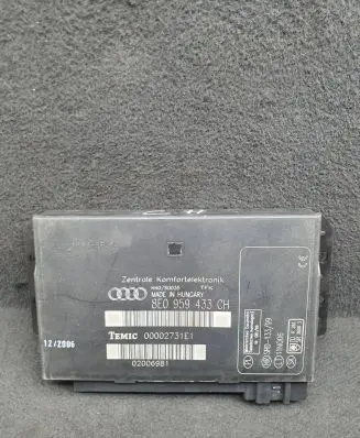 Audi A4 S4 B7 8E 8H Comfort/convenience module 8E0959433CH