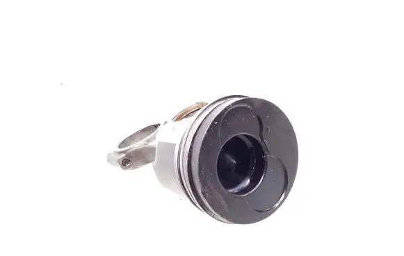 Piston with connecting rod