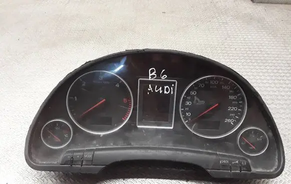 Audi A4 S4 B6 8E 8H Speedometer (instrument cluster) 8E0920900K