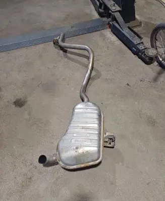Renault Scenic II - Grand scenic II Rear muffler/silencer tail pipe 3430404