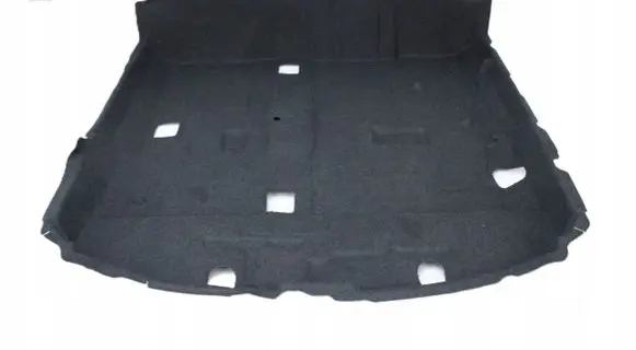 Volkswagen Touareg III Trunk/boot mat liner 760863697C