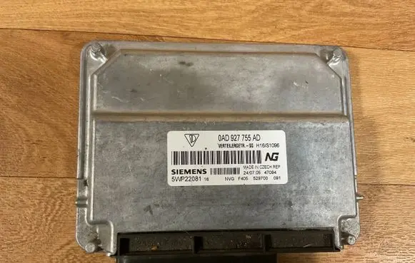 Porsche Cayenne (9PA) Gearbox control unit/module 0AD927755AD 5WP22081