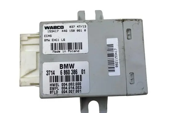 BMW 5 F10 F11 Air suspension control unit module (rear) 37146860386