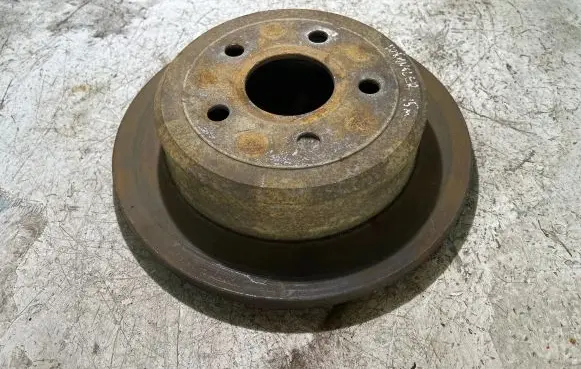 Jeep Wrangler Rear brake disc
