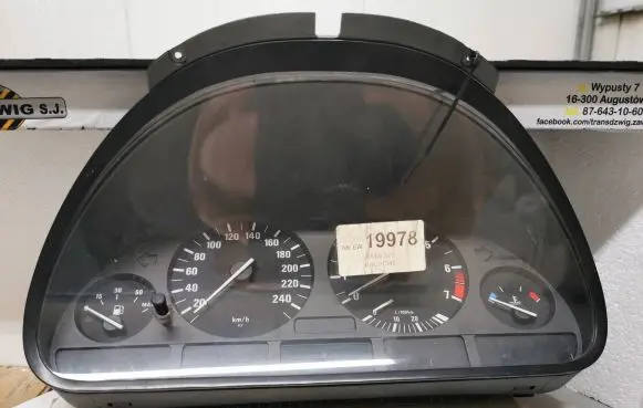 BMW 5 E39 Speedometer (instrument cluster) 6118375900 110008735045